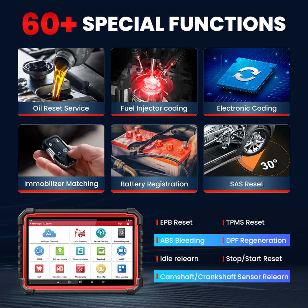 2025 LAUNCH X431 PRO3S+ V5.0 10.1 Inch Full System Car Diagnostic Tool - CAN FD, OBD/OBD2 Scanner with Topology Map for Mechanics & DIY Auto Repair | Works on Cars, Trucks & SUVs