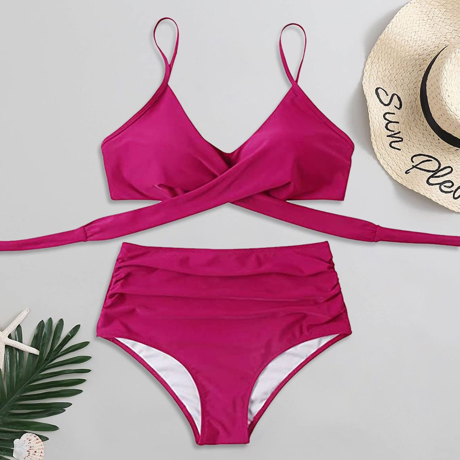 Women's Short Sleeve Swimsuits - UPF 50+ Sun Protection, Quick-Dry & Comfortable for Beach, Pool & Summer Vacations - Labor Day Sale & Lightning Deals