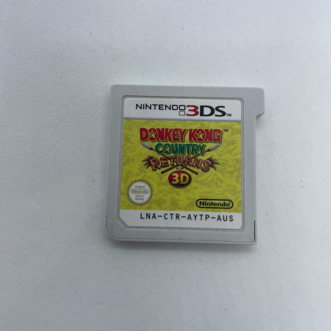 Donkey Kong Country Returns 3D - Nintendo 3DS Game Cartridge - Action-Adventure Platformer for Kids & Adults - Perfect for Travel & Home Gaming