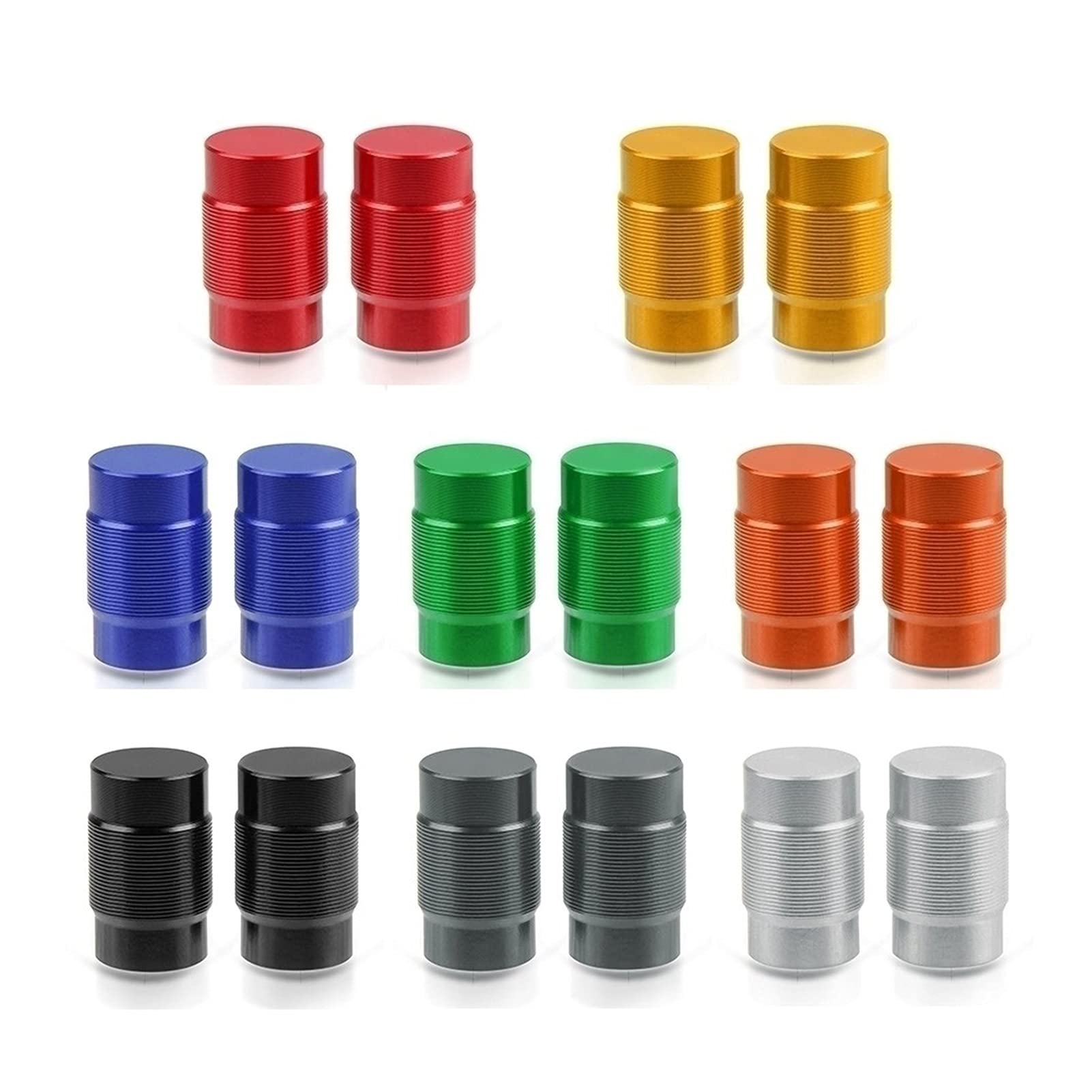 Premium CNC Aluminum Motorcycle Wheel Valve Caps - Airtight Tire Covers for Honda CBR250R (2011-2018 Models) | Durable Bike Accessories for Street Riding & Long-Distance Touring