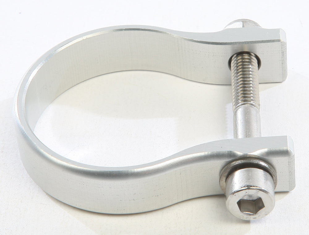 1.625 Inch Silver Strap Clamp - Heavy Duty Metal Hose Clamp for Plumbing, Automotive & DIY Projects