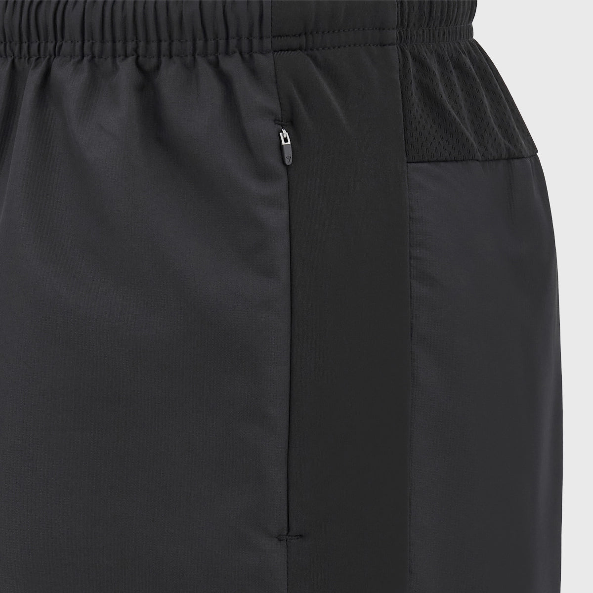Macron Wales Rugby Training Bermuda Shorts - Black | Men's Breathable Athletic Shorts for Rugby, Gym & Casual Wear