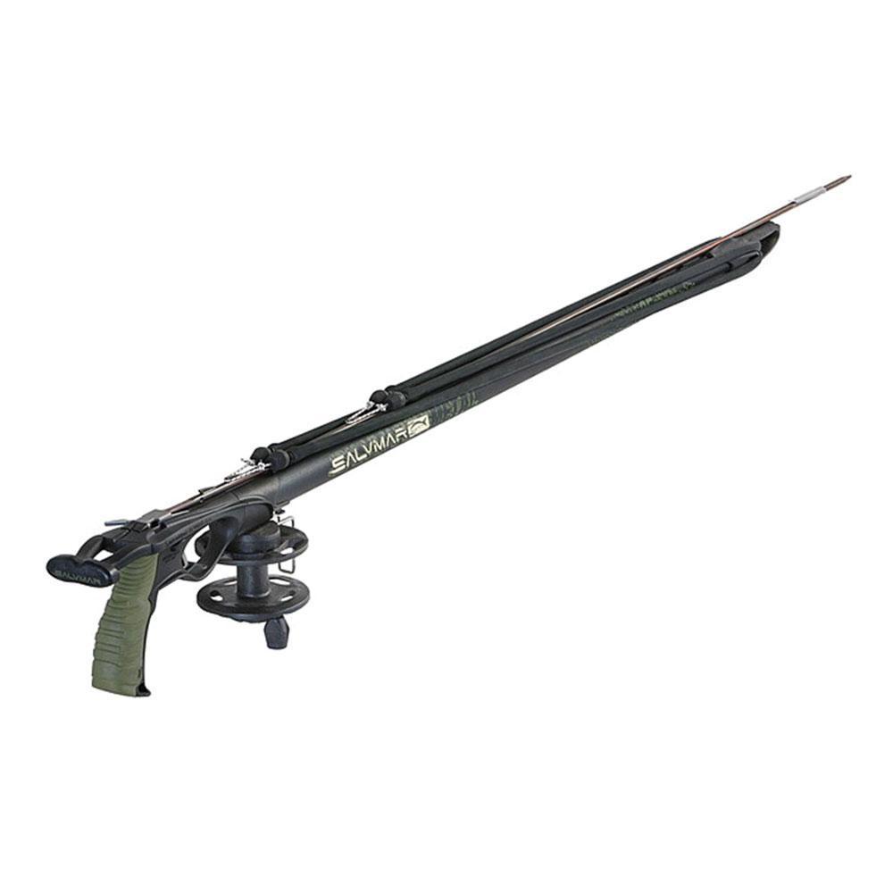 Salvimar METAL Spearfishing Gun with Reel - Professional Underwater Hunting Gear for Divers and Spearfishers