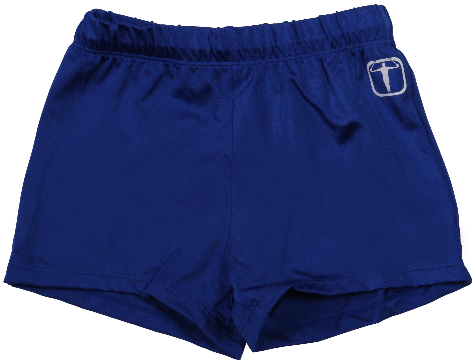 Snowflake Designs Boys and Mens Gymnastics Shorts - Breathable Stretchy Athletic Shorts for Gymnastics, Cheerleading & Workouts - Multiple Colors Available - Perfect for Training, Competitions & Gym Sessions