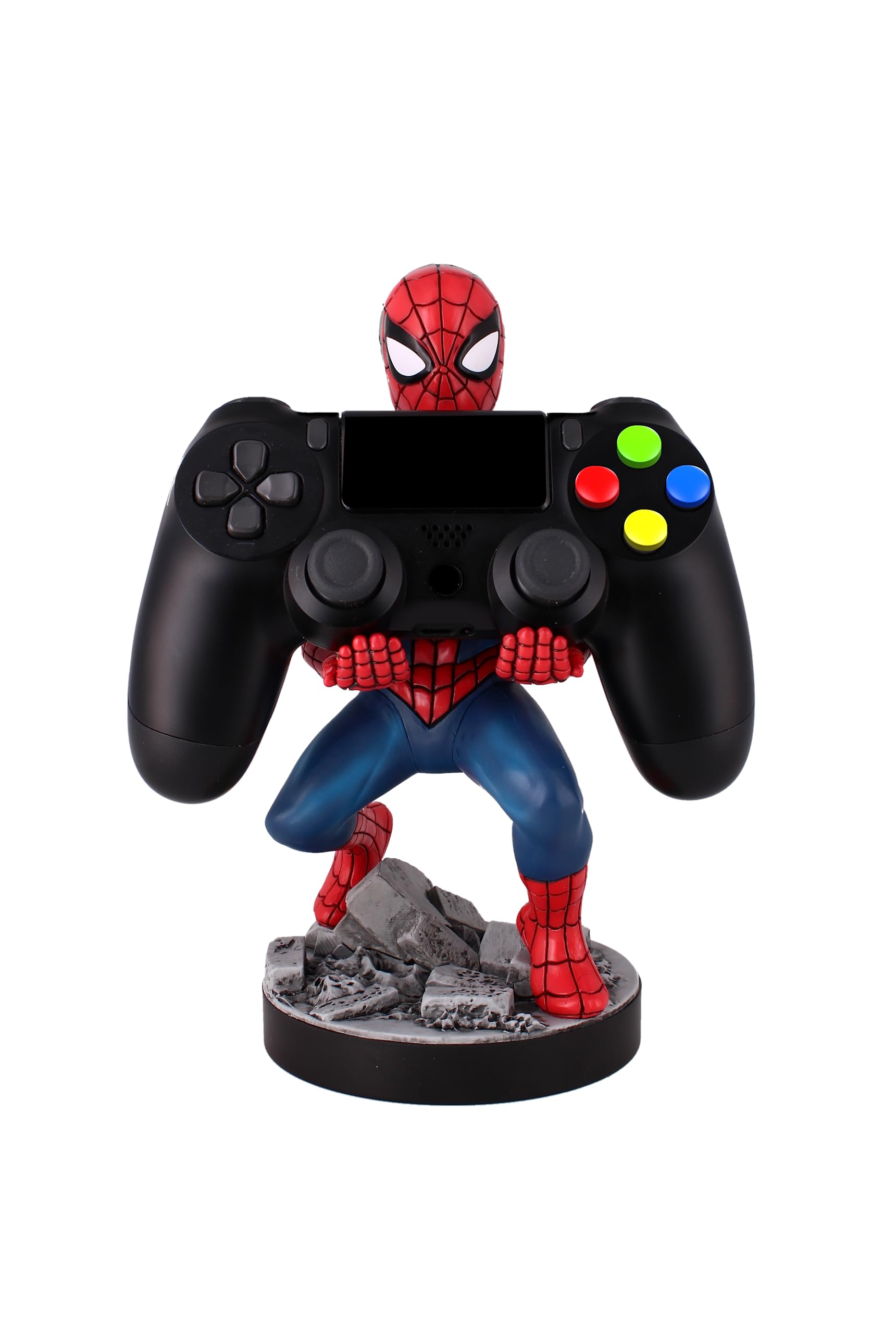 Marvel Spiderman Controller & Phone Stand - Universal Gaming Accessory Holder for Xbox, PS5, Nintendo Switch - Perfect for Desk Organizer & Gaming Setup