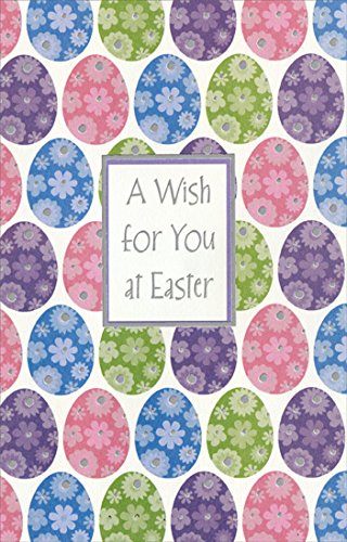 Easter Greeting Cards with Floral Egg Designs - Perfect for Spring Celebrations, Gifts & Home Decor