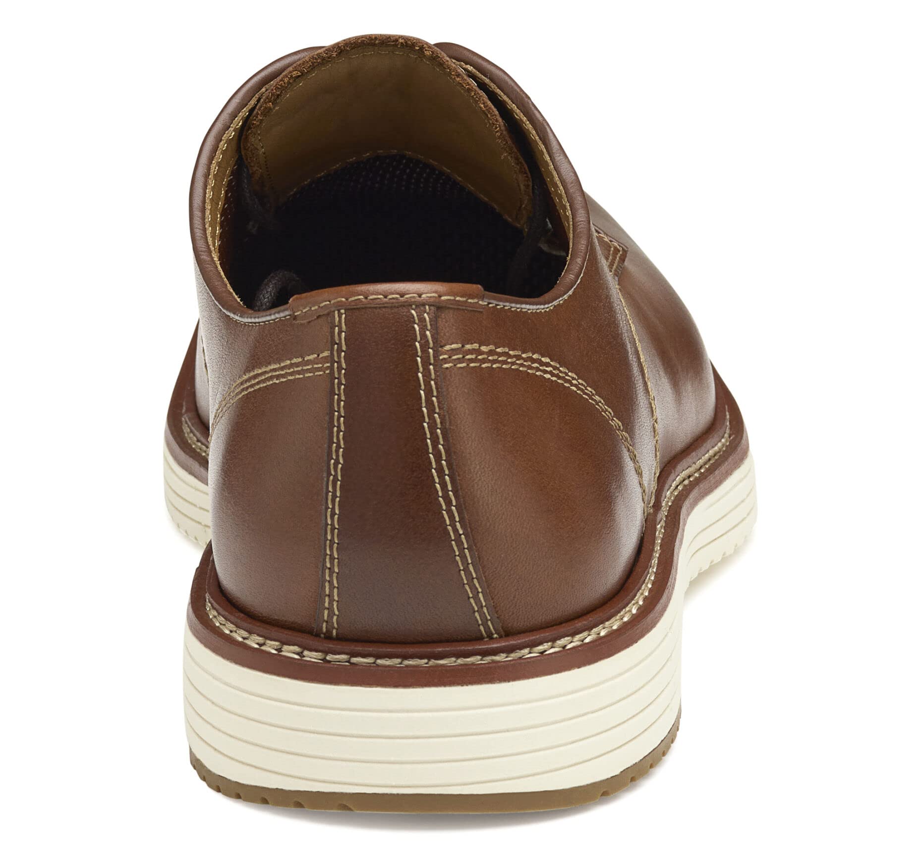 Johnston & Murphy Upton Plain Toe Men's Dress Shoes | Comfortable Business Casual Leather Oxfords for Work & Office Wear | Formal & Professional Style