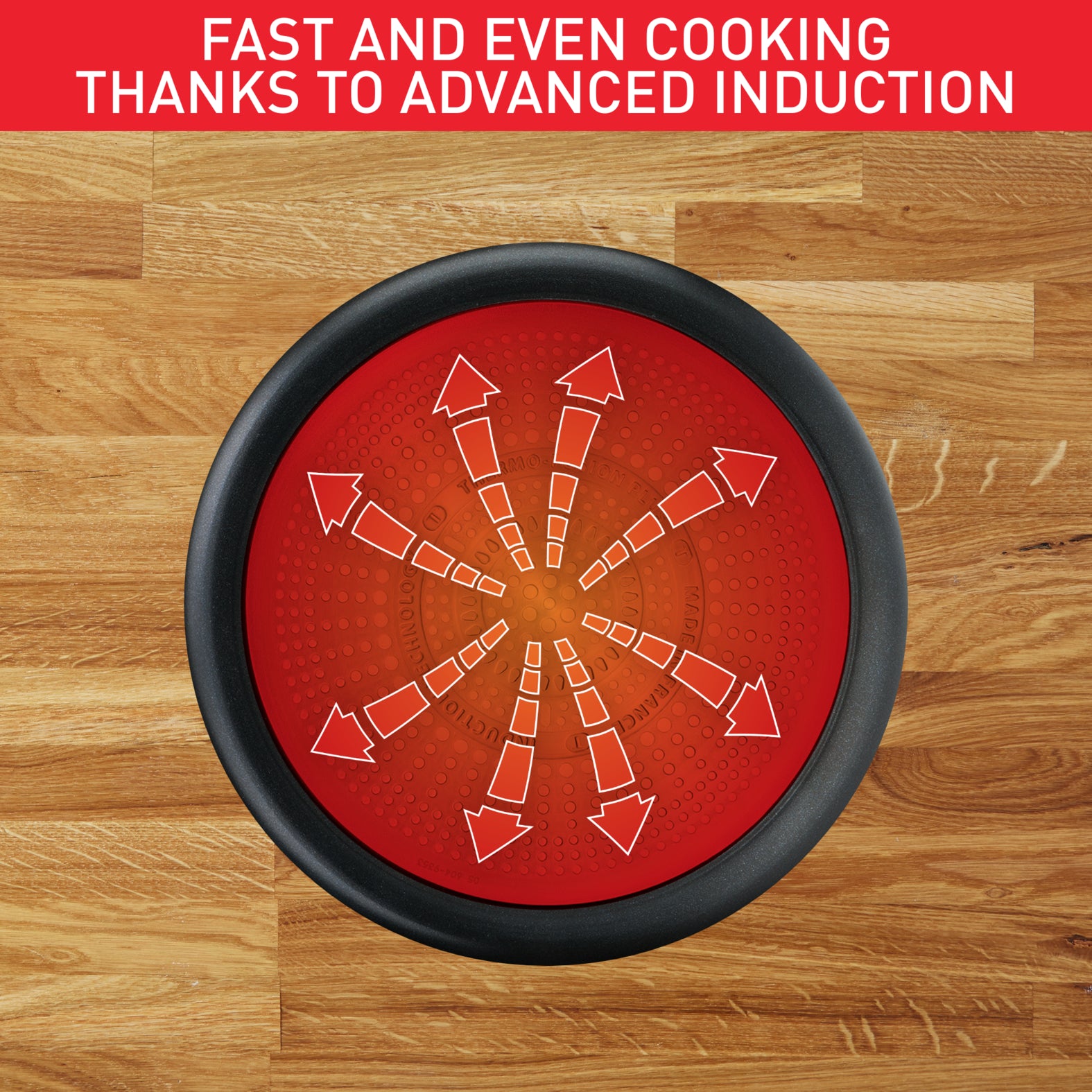 Tefal React Induction Non-Stick Saucepan 18cm/1.9L - Premium Cookware for Gas & Induction Stoves - Perfect for Sauces, Stews & Everyday Cooking