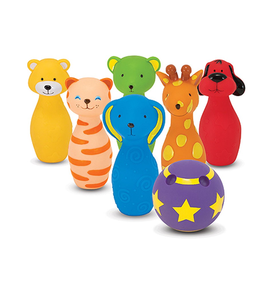 Bowling Friends Preschool Playset - Fun Educational Toy for Kids Ages 3-5 | Perfect for Indoor Games, Birthday Parties & Early Learning Activities