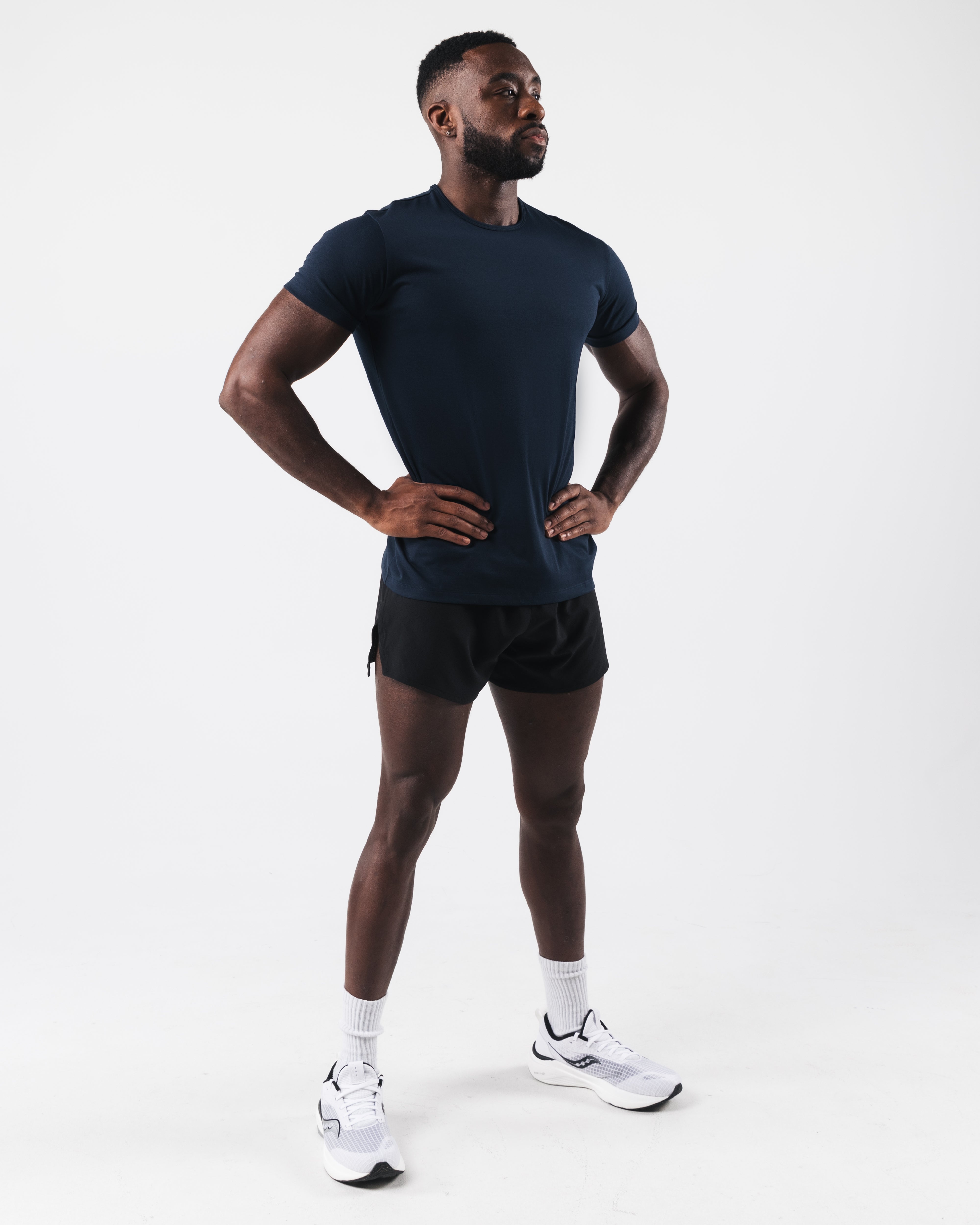 Zero Classic Tee 2-Pack - Soft Cotton Crewneck T-Shirts for Men in Navy Blue | Casual Wear & Layering Essentials
