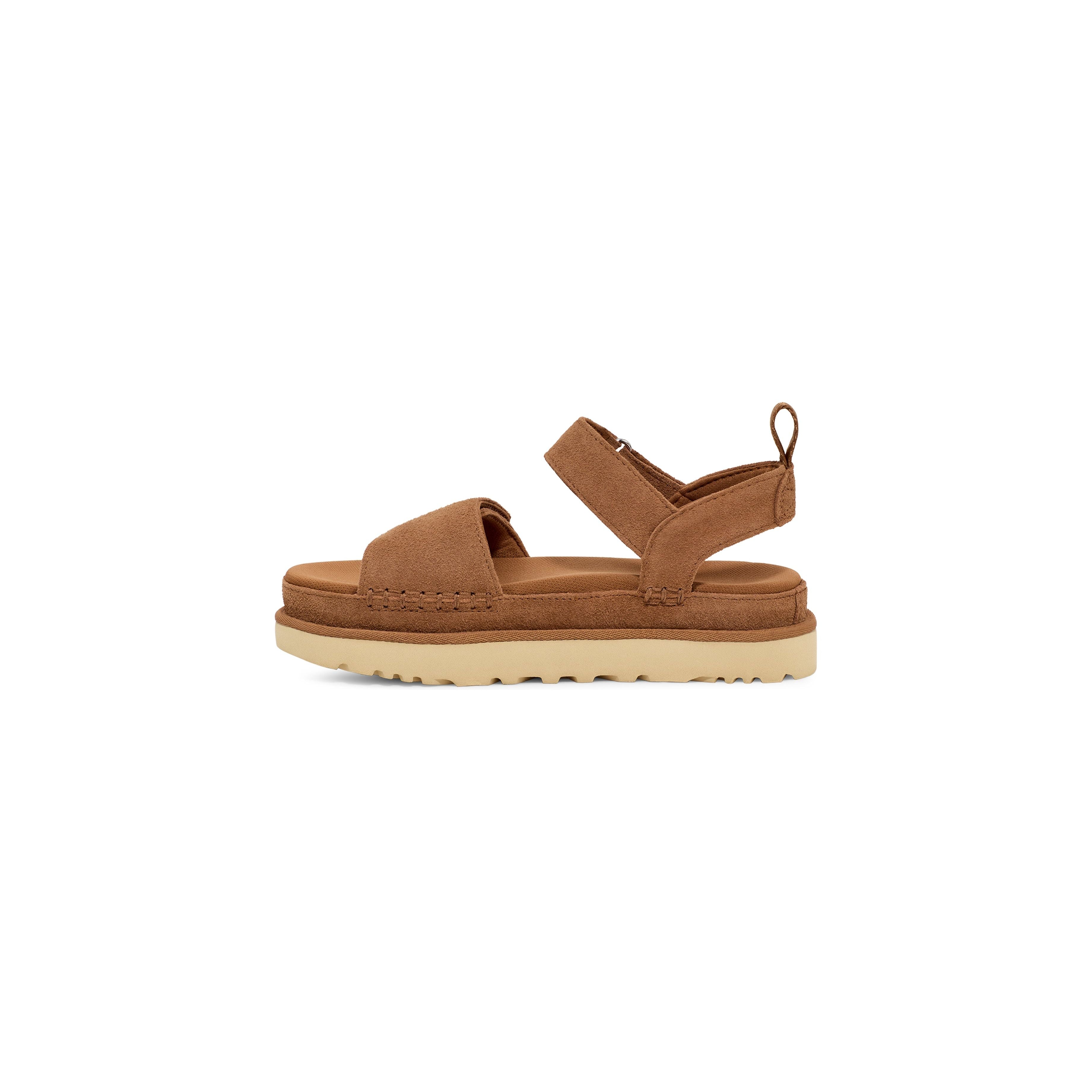 UGG Women's Goldenstar Comfort Slide Sandals - Soft Suede & Cushioned Footbed for Summer, Beach, and Casual Wear