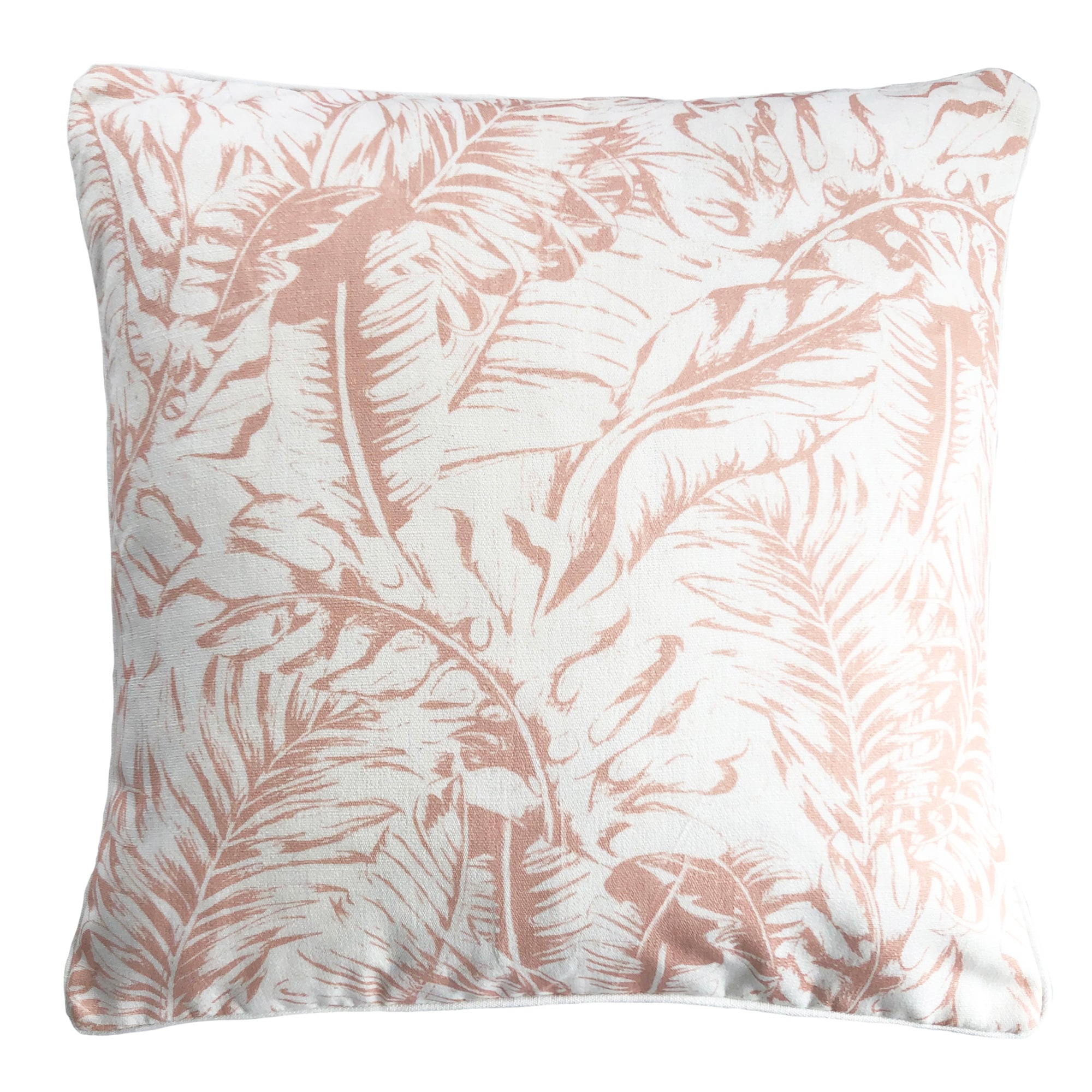 Premium Outdoor Cushion - Cocoon Breeze Blush 50x50cm Waterproof Patio Pillow by Zaab - Perfect for Garden, Poolside & Patio Furniture