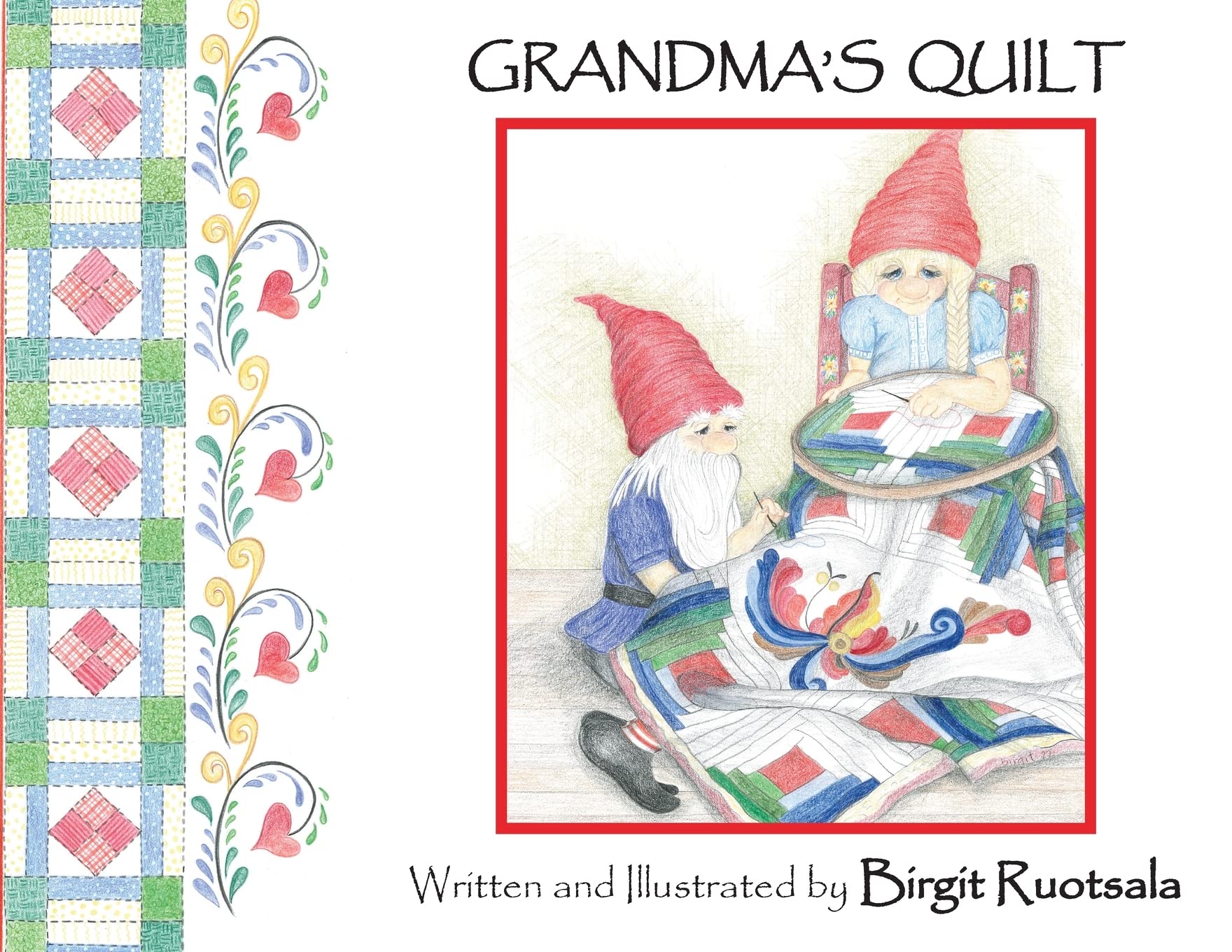 Handmade Grandma's Quilt - Cozy Vintage Patchwork Bedspread for Winter Warmth | Perfect for Home Decor, Gift Giving & Farmhouse Style Bedrooms