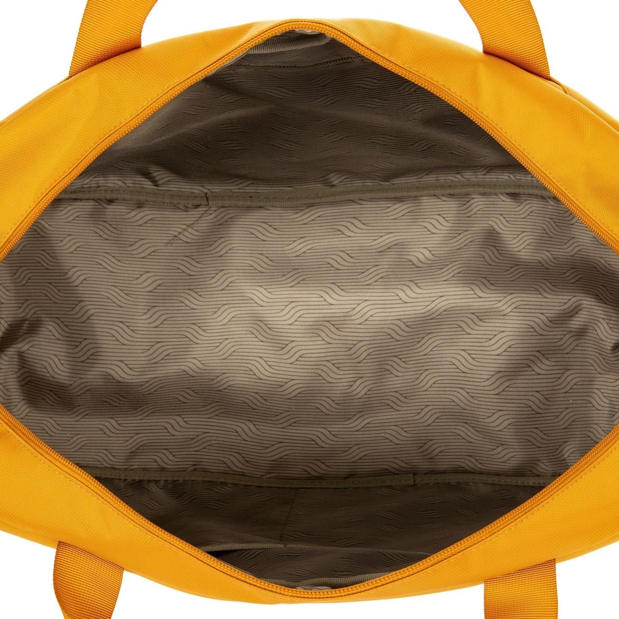 Brics Ulisse 18 Duffle Bag - Premium Leather Travel Duffel for Men & Women - Stylish Carry-On Luggage for Gym, Weekend Trips & Business Travel
