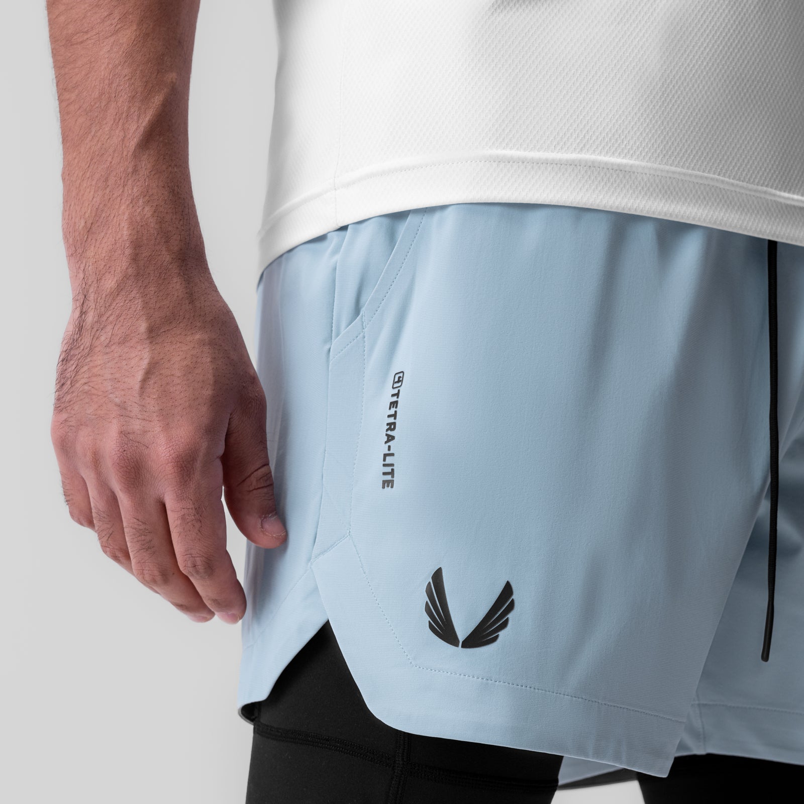 ASRV Tetra Lite Short Wings 5 Lined - Lightweight Performance Shorts for Men | Perfect for Running, Gym Workouts & Outdoor Activities