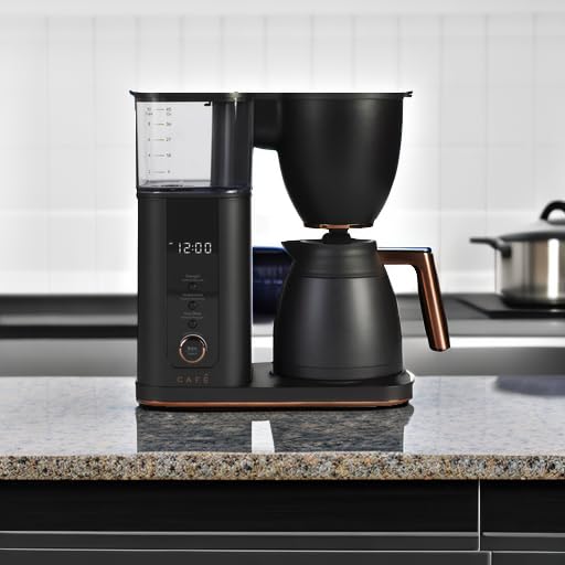 Premium 10-Cup WiFi Smart Coffee Maker with Thermal Carafe - SCA Certified Barista-Grade Drip Brewer, Voice Control & Smart Home Compatible - Perfect for Home Kitchen, Office & Entertaining Guests