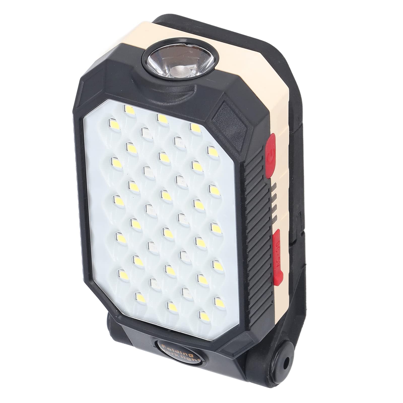 Rechargeable LED COB Flashlight - 1000LM High Brightness Magnetic Work Light, Camping Lantern with Strong Magnet for Outdoor, Emergency, Home & Job Site Use