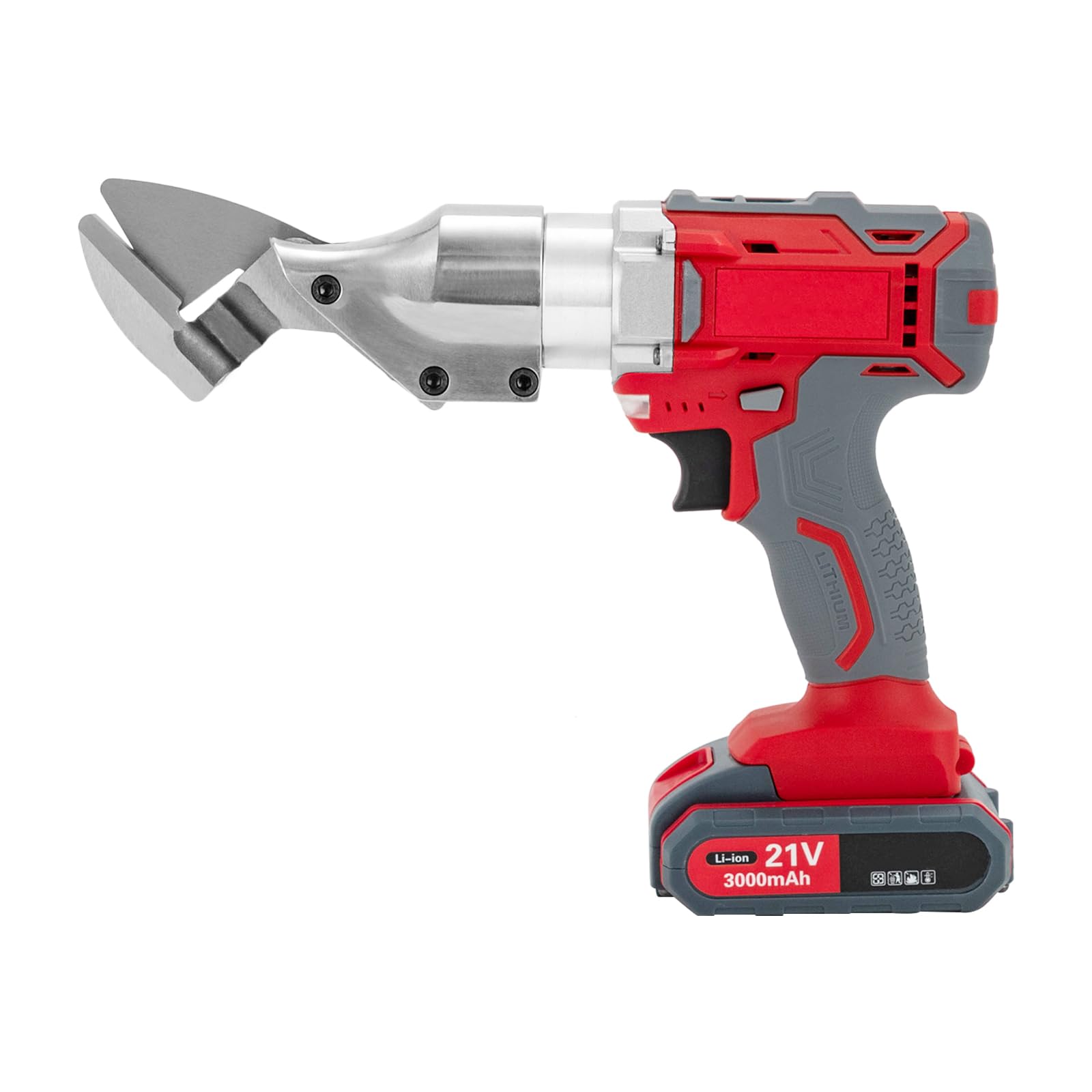 21V 600W Cordless Electric Metal Shears - Heavy Duty Lithium Battery Powered Metal Cutting Tool for Iron & Stainless Steel - Perfect for DIY Projects, Metal Fabrication, and Construction Work