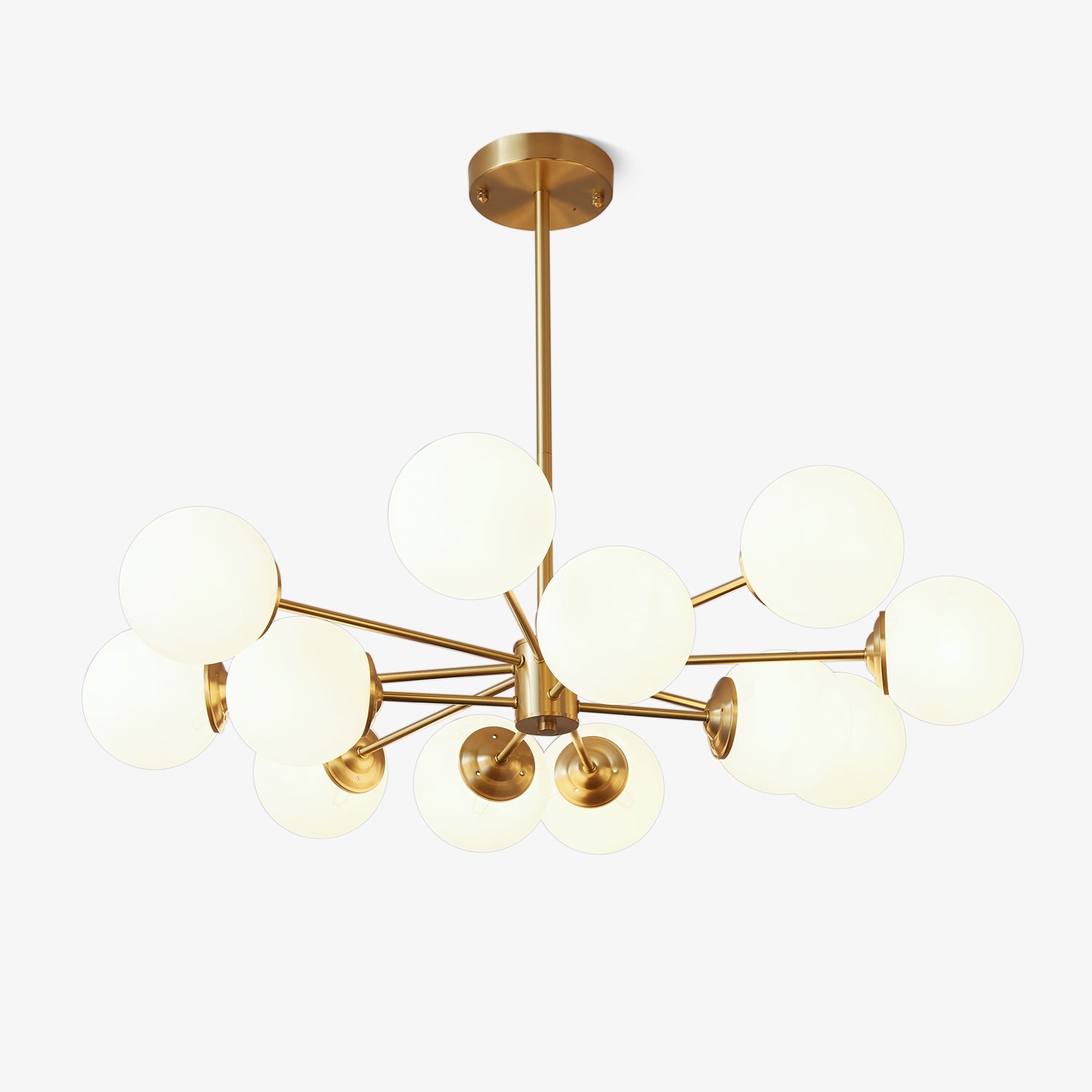 Elysium Crystal Chandelier - Elegant Modern Ceiling Light Fixture for Dining Room, Living Room & Bedroom Decor | Perfect for Home, Wedding & Event Lighting