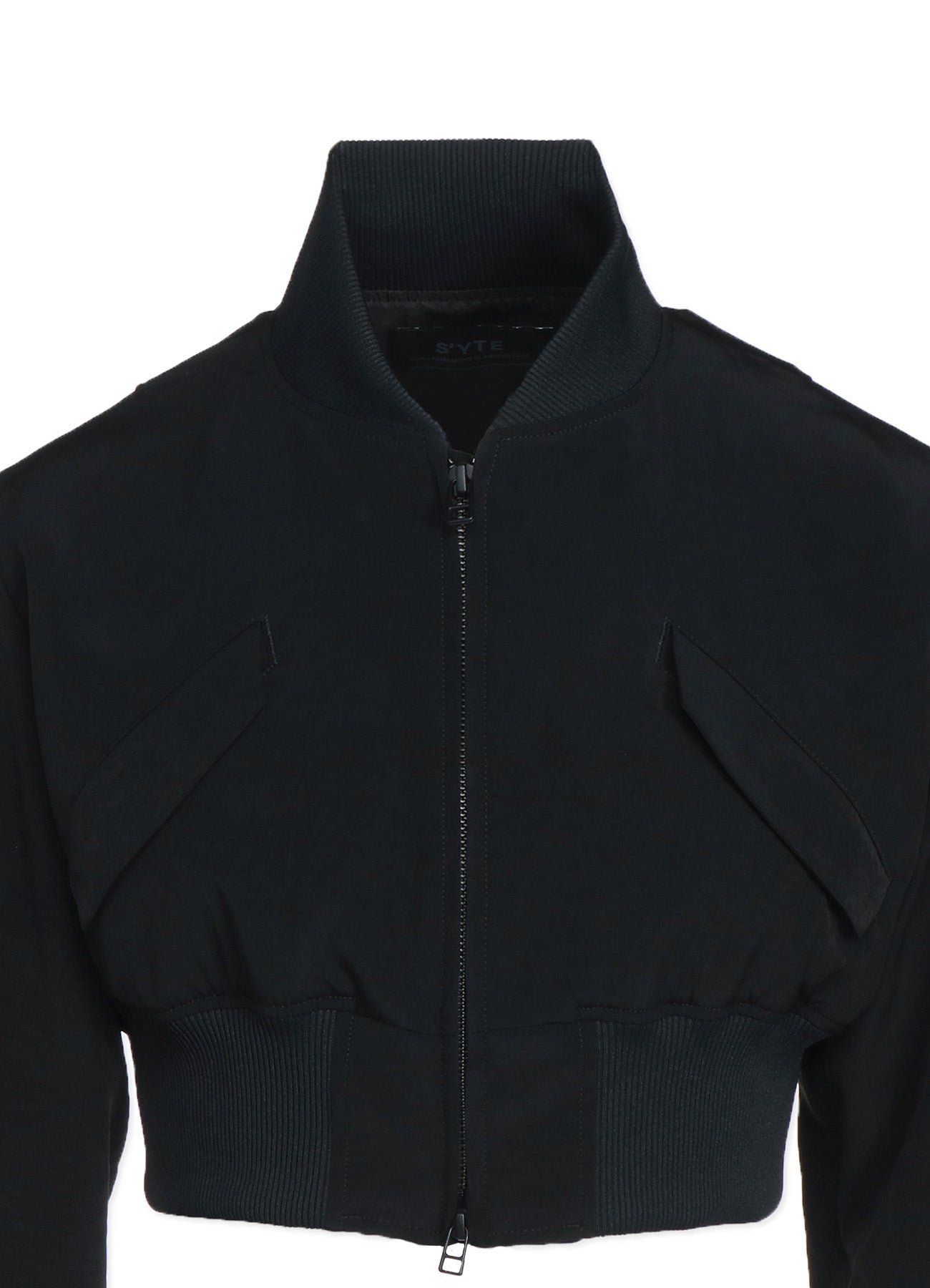 Crepe de Chine Cropped Bomber Jacket for Women - Lightweight & Stylish Outerwear for Spring & Fall - Perfect for Casual Outings, Travel & Layering