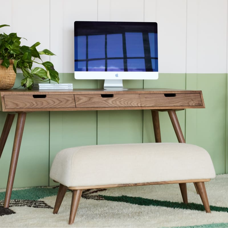 Upholstered Bench with Storage - Soft Cushioned Seat for Bedroom, Living Room & Entryway - Stylish & Comfortable Home Decor Furniture