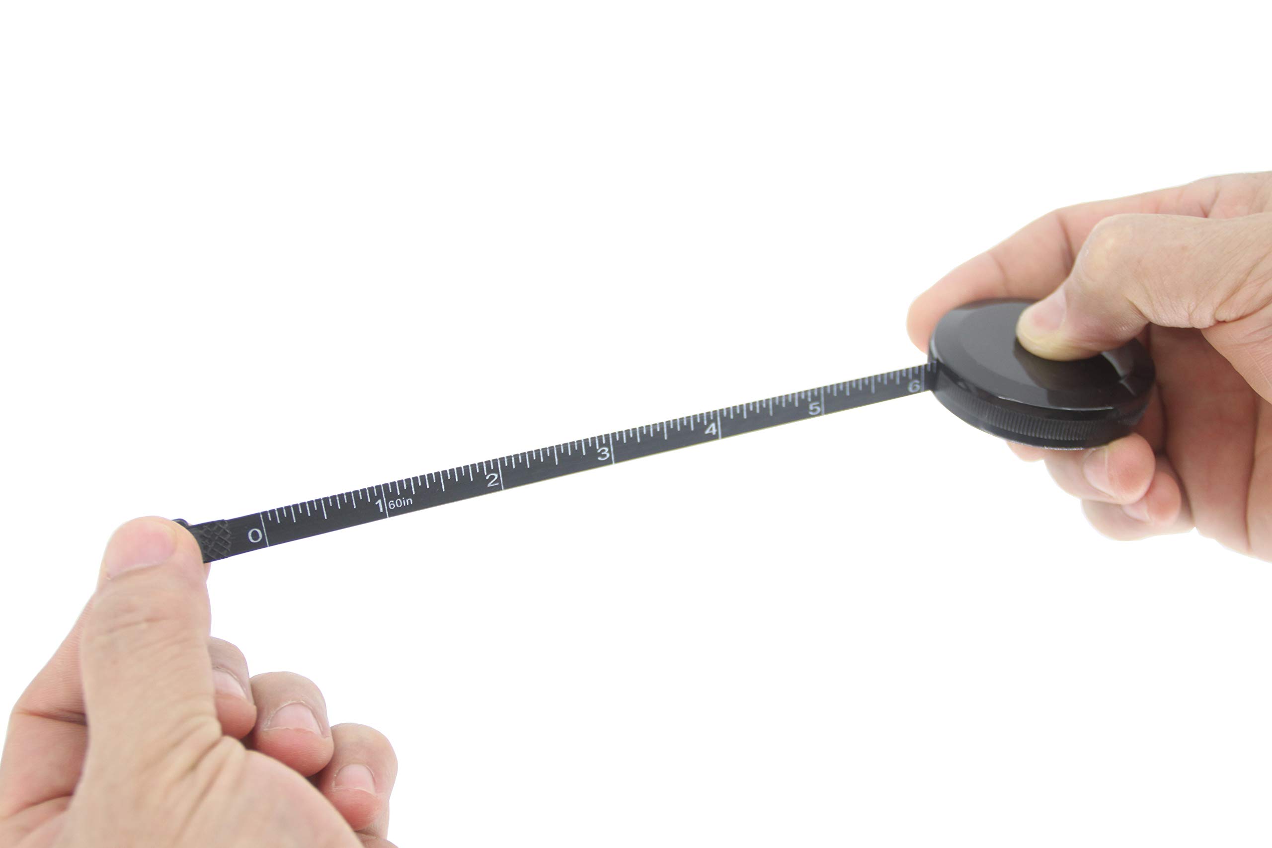 FixtureDisplays® 2 Pack Retractable Soft Tape Measure - 60 Inch Dual Sided Sewing Measuring Tape for Body, Fabric, Tailoring, Knitting & Craft - Perfect for DIY Projects, Dressmaking & Home Measurements