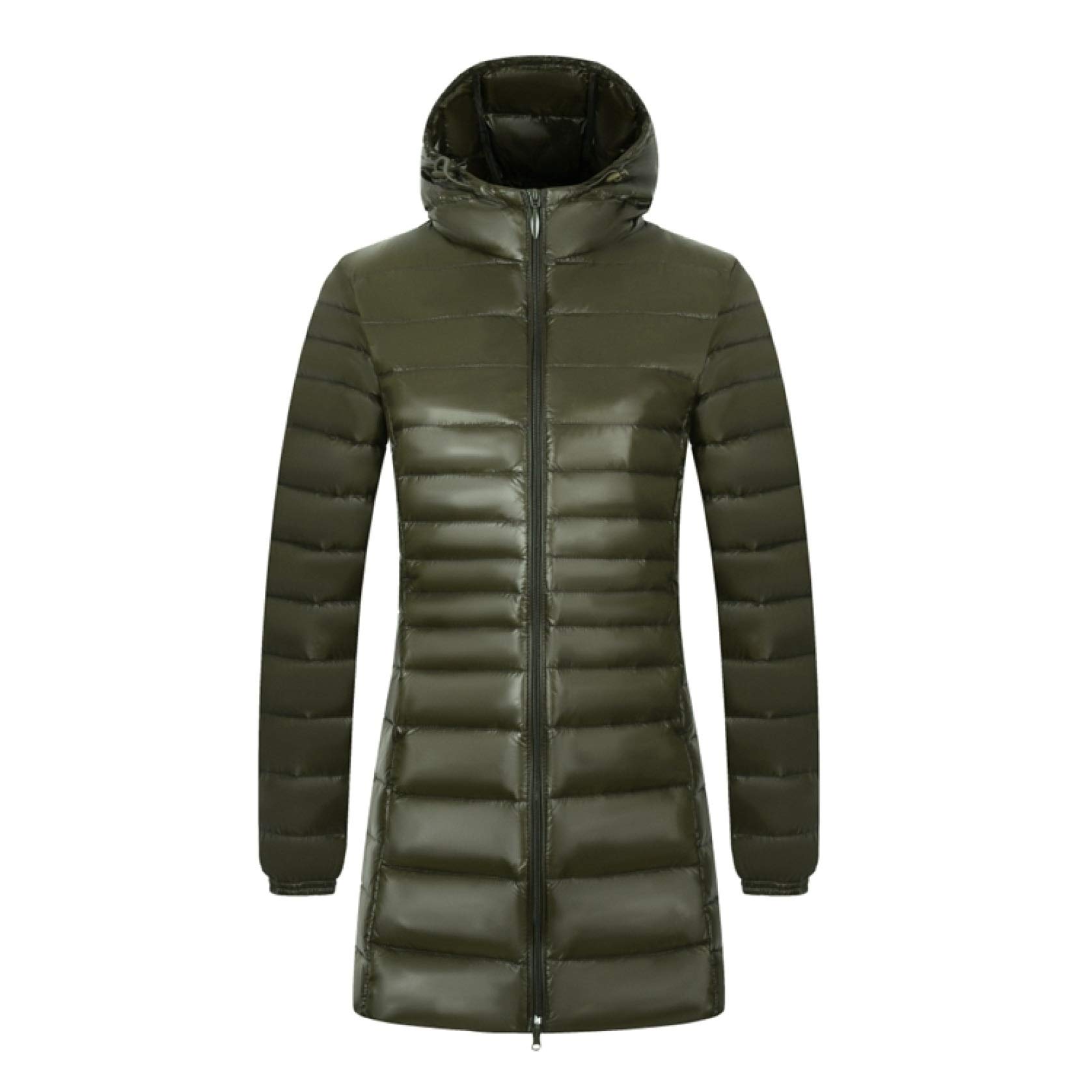 Lightweight Quilted Down Jacket for Women - Warm Hooded Long Coat for Winter | Perfect for Outdoor Activities, Travel & Daily Commute