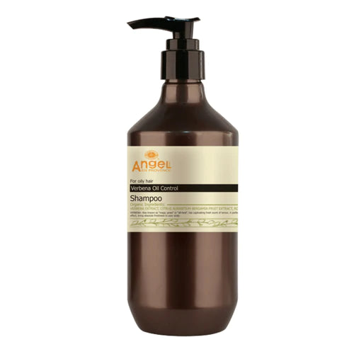 Angel En Provence Verbena Oil Control Shampoo 400ml - Refreshing Scalp Care for Oily Hair - Perfect for Daily Use & Summer Hair Care