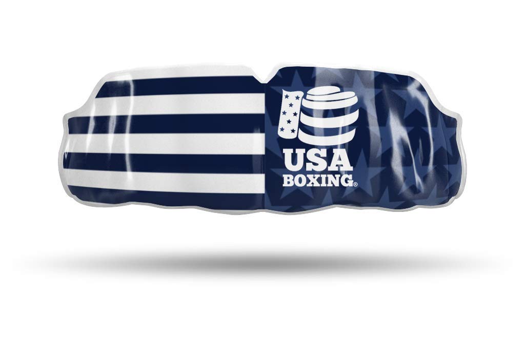 Custom Professional MMA Boxing Muay Thai Mouthguard - Impact Flag Series for Fighters & Training - High Protection Dental Guard for Combat Sports & Martial Arts