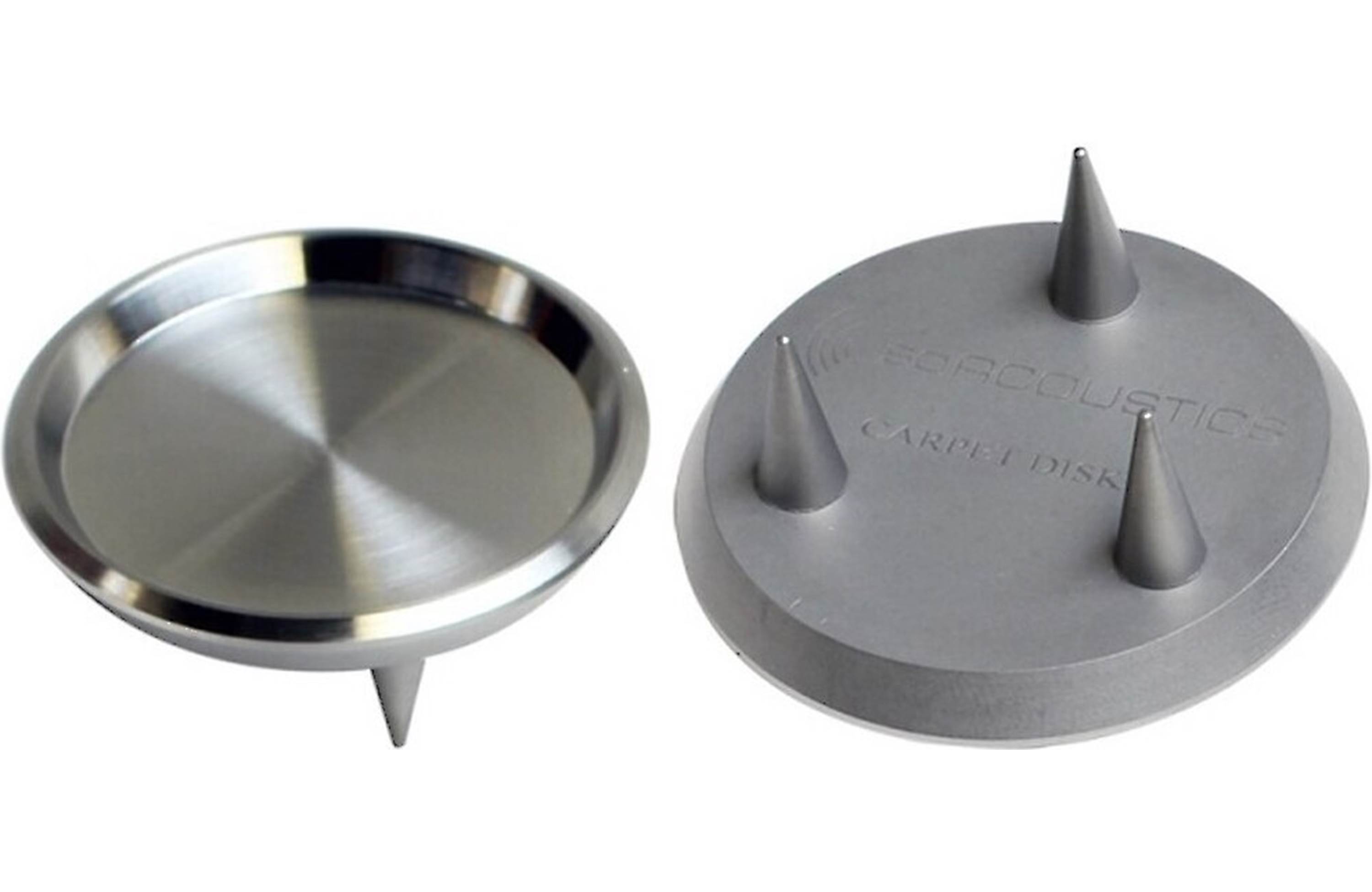 Isoacoustics GAIA II Carpet Spikes for Speaker Isolation Feet - 4 Pack Set for Enhanced Audio Performance - Perfect for Home Theater and Studio Speaker Setup