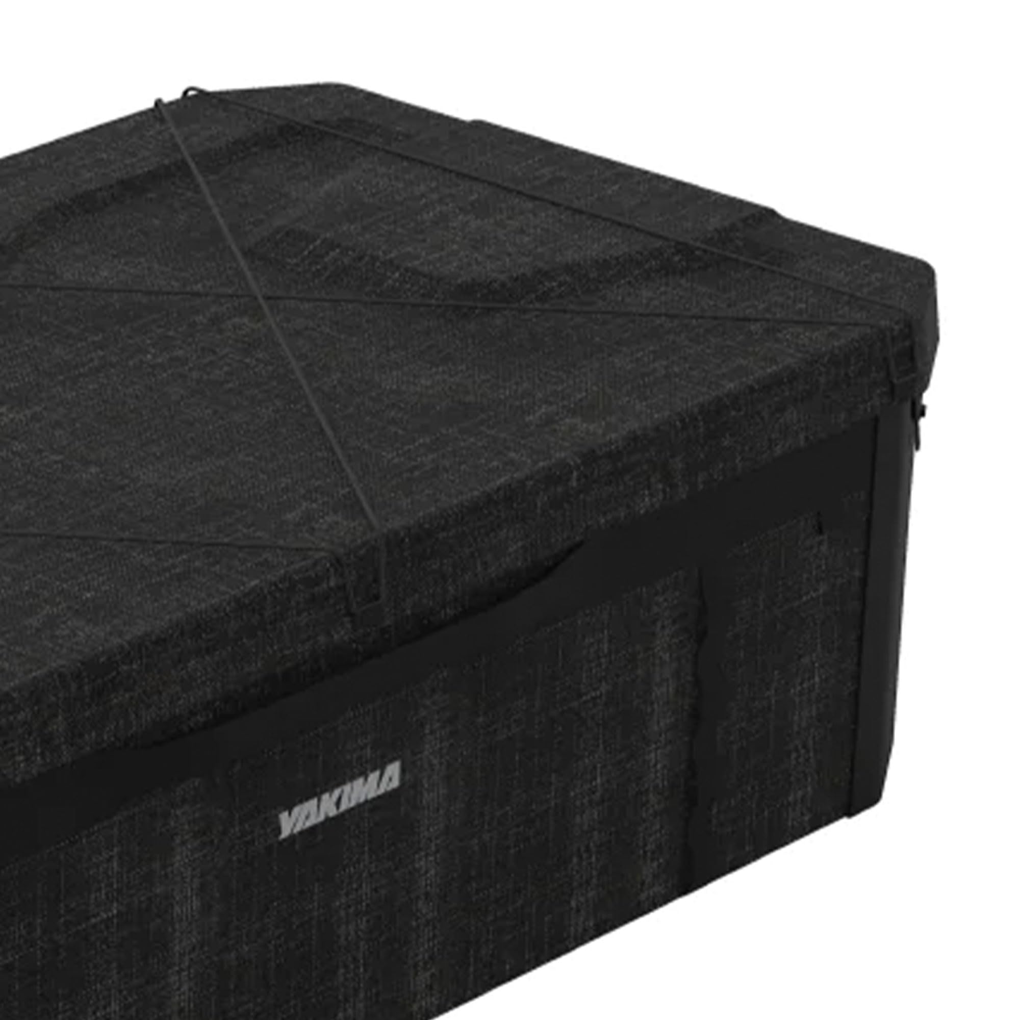 Yakima MOD GearCrate Large/Extra Large Stackable Premium Tote with Thermoformed Lid & Removable Divider - Heavy-Duty Storage Box for Camping, Travel & Outdoor Gear Organization (Black)