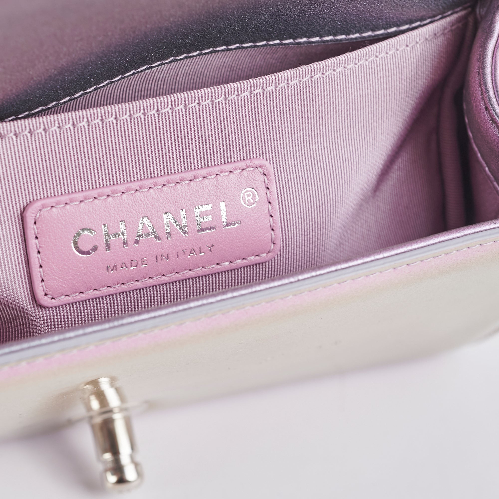 Chanel Small Boy Bag in PVC Mermaid Design - Stylish Crossbody Purse for Women, Perfect for Parties, Dates & Everyday Use