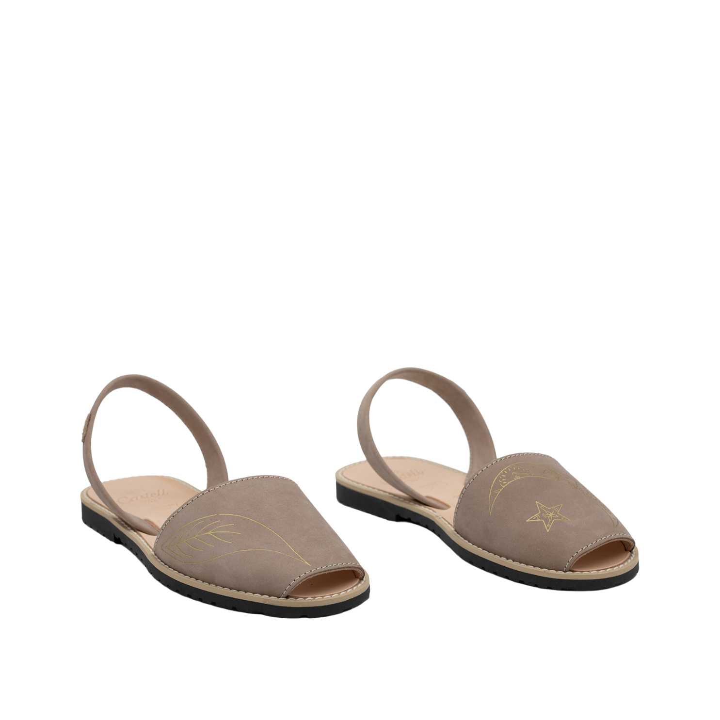 Madona 1056 Luna Nobuck Classic Leather Sandals for Women - Comfortable & Stylish Summer Footwear for Beach, Travel & Casual Outings