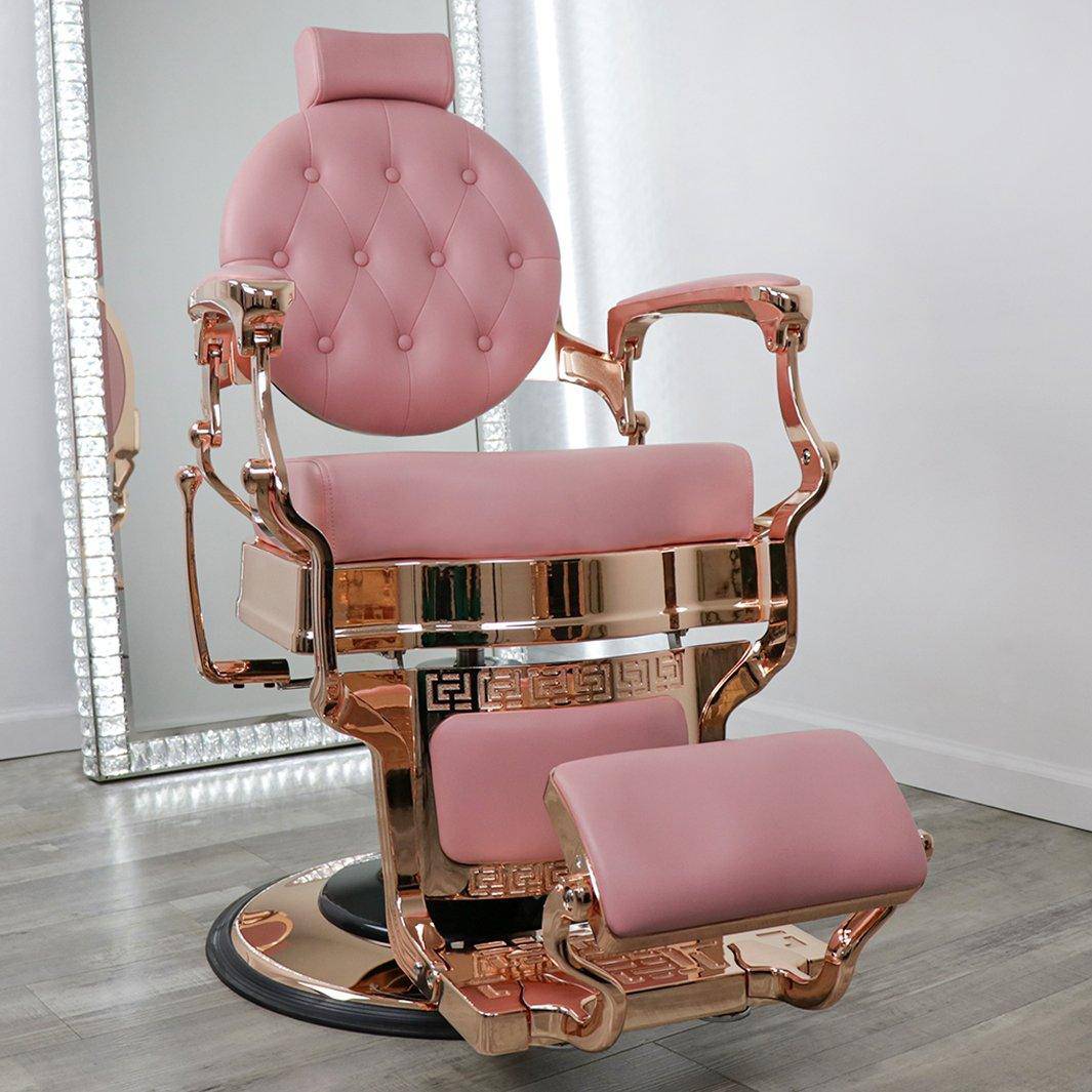 ANASTASIA Professional Barber Chair for Salon & Home Use - Heavy Duty Hydraulic Styling Chair for Haircuts & Grooming - Perfect for Barbershops, Salons & Personal Use