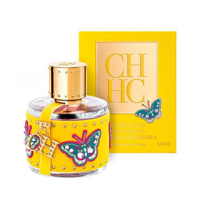 Carolina Herrera CH Beauties Limited Edition Eau de Parfum Spray for Women - Luxury Floral Fragrance for Evening Events & Special Occasions