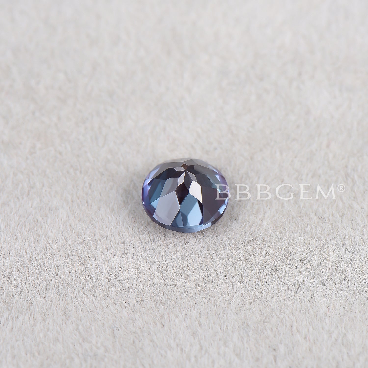 Wholesale Round Cut Alexandrite Gemstone | Faceted Color Changing Stone for Jewelry Making & Engagement Rings