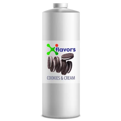 AussieBlends Cookies & Cream Ice Cream Flavoring - Premium Ice Cream Flavor for Ice Cream Makers, Frozen Yogurt, Soft Serve & Gelato | Delicious Cookies & Cream Flavor Enhancer | Perfect for Home Desserts, Party Treats & Ice Cream Shops