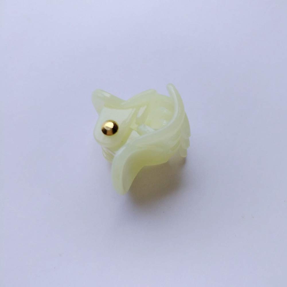 Mini Hair Claw Clips for Women & Girls - 12 Pack Mixed Colors for Styling & Updos