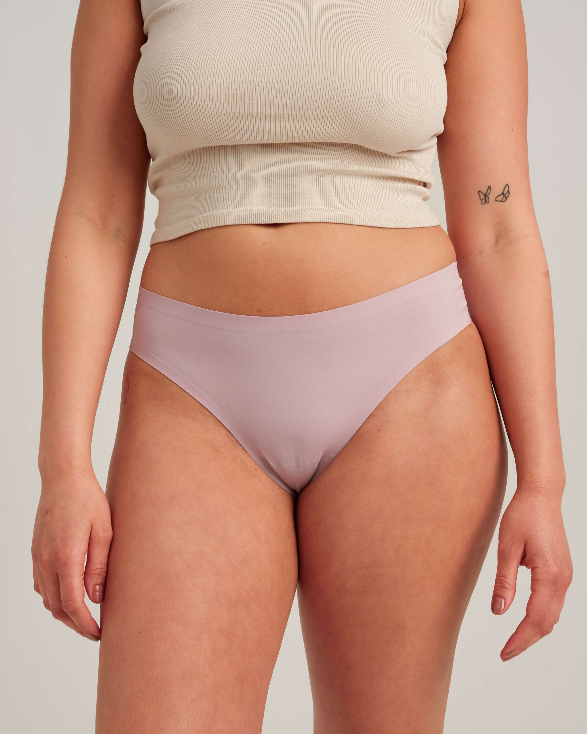 Saalt Wear Leakproof Seamless Thong - Invisible Comfort Period Underwear for Women | Perfect for Yoga, Workouts & Everyday Wear
