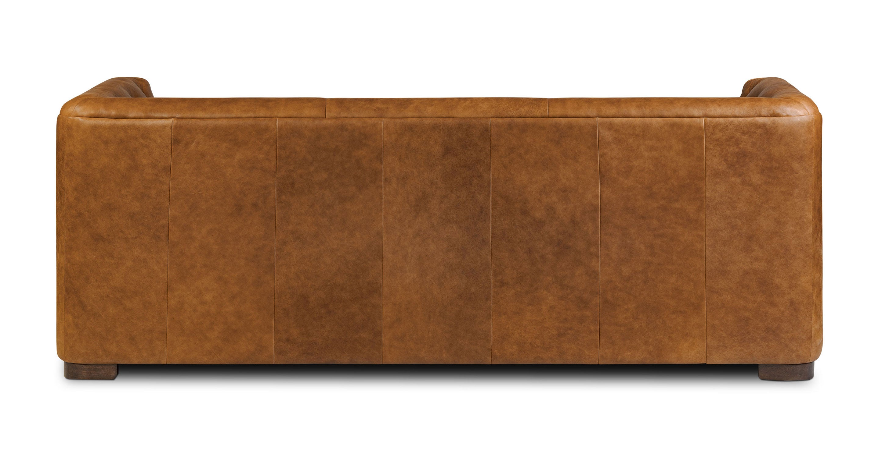 Essex 86 Leather Pull-Out Convertible Sleeper Sofa - Modern Leather Sofa Bed for Living Room, Guest Room & Small Spaces