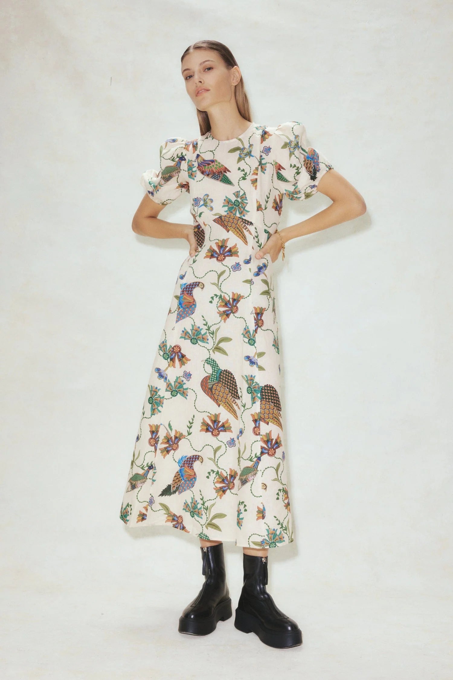Stylish Birdie Midi Dress for Women - Flowy & Comfortable Summer Dress for Casual Outings, Beach Vacations & Date Nights