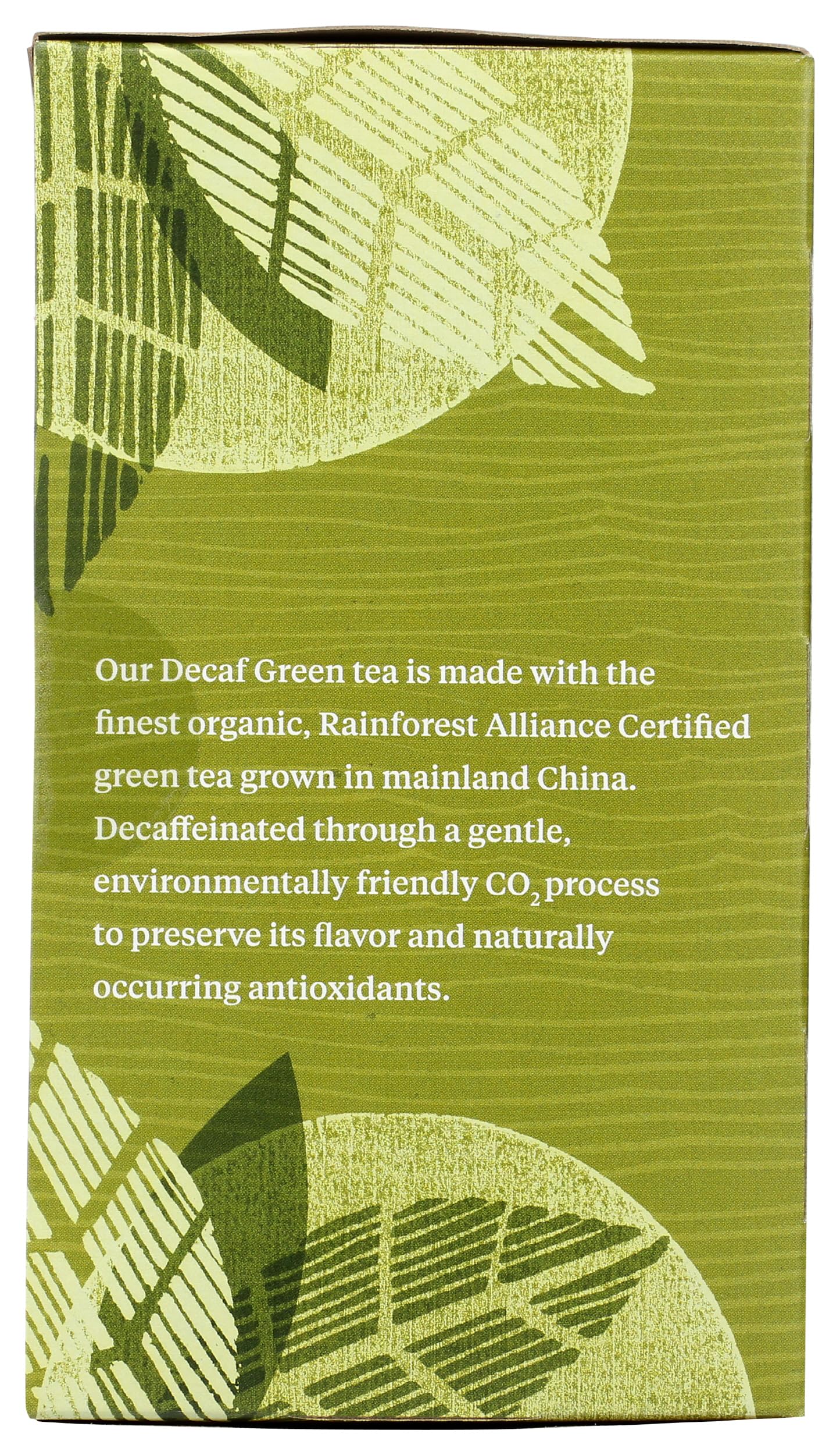 Organic Decaf Green Tea Bags by Allegro Tea | 20 Count | Caffeine-Free, Antioxidant-Rich | Perfect for Relaxation & Evening Wellness