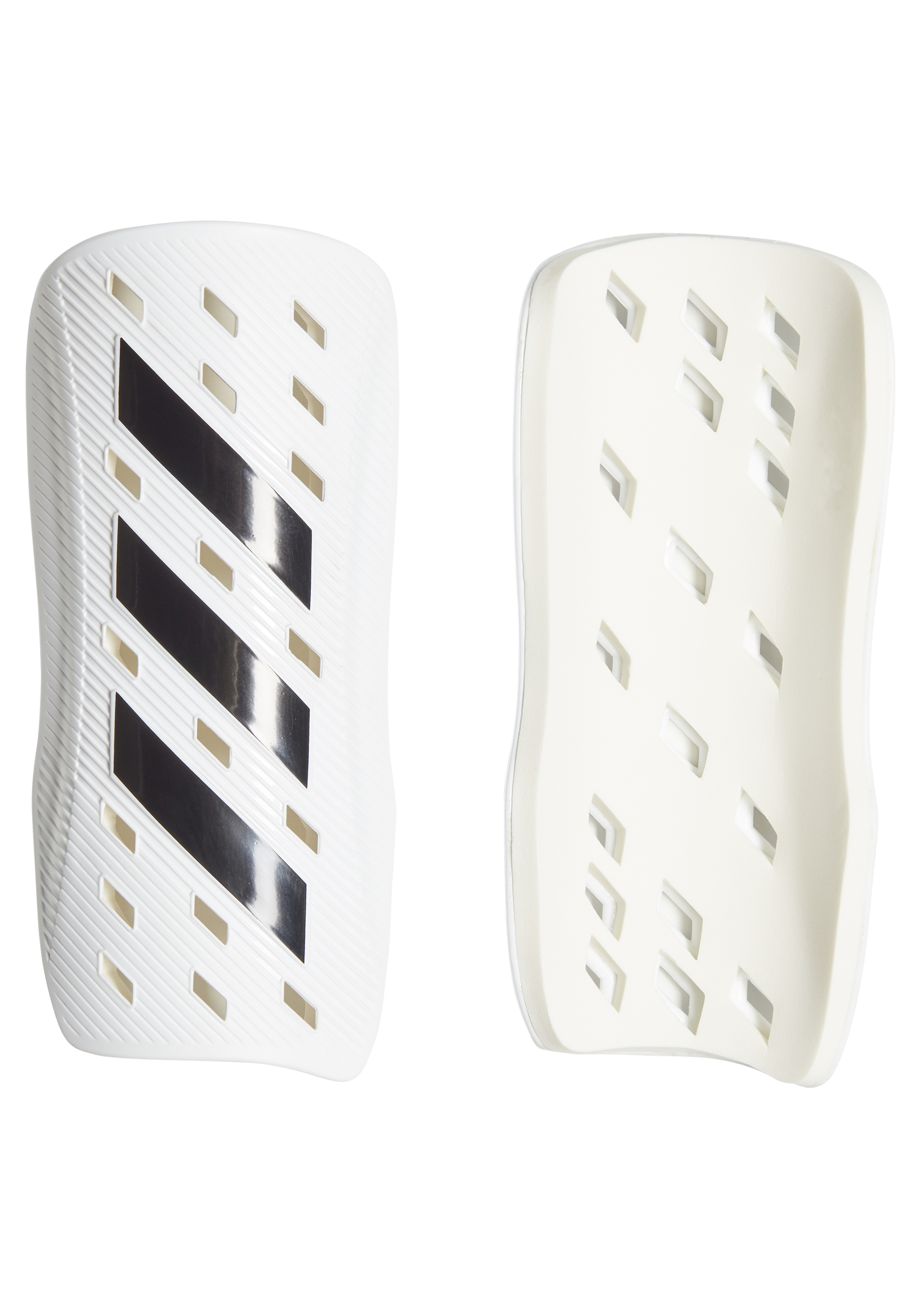Adidas Tiro Shin Guards - White Soccer Leg Guards for Youth & Adults - Perfect for Football, Training & Match Play