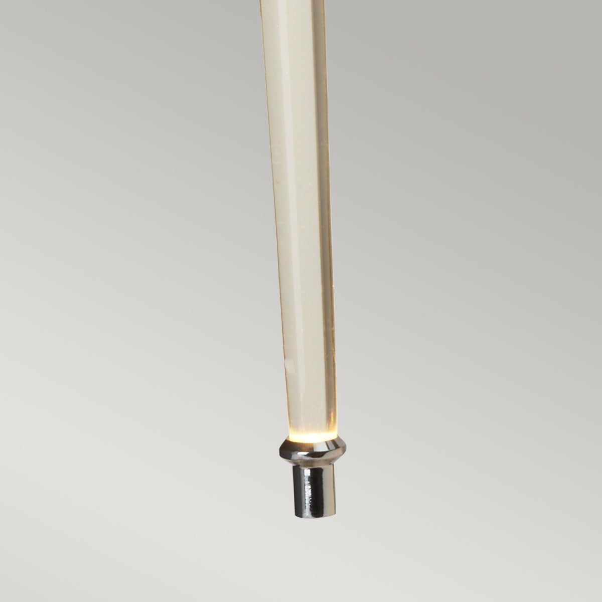 Agatha 2 Wall Light IP44 Waterproof - Brushed Nickel or Polished Chrome Finish - Perfect for Bathroom, Bedroom and Outdoor Lighting