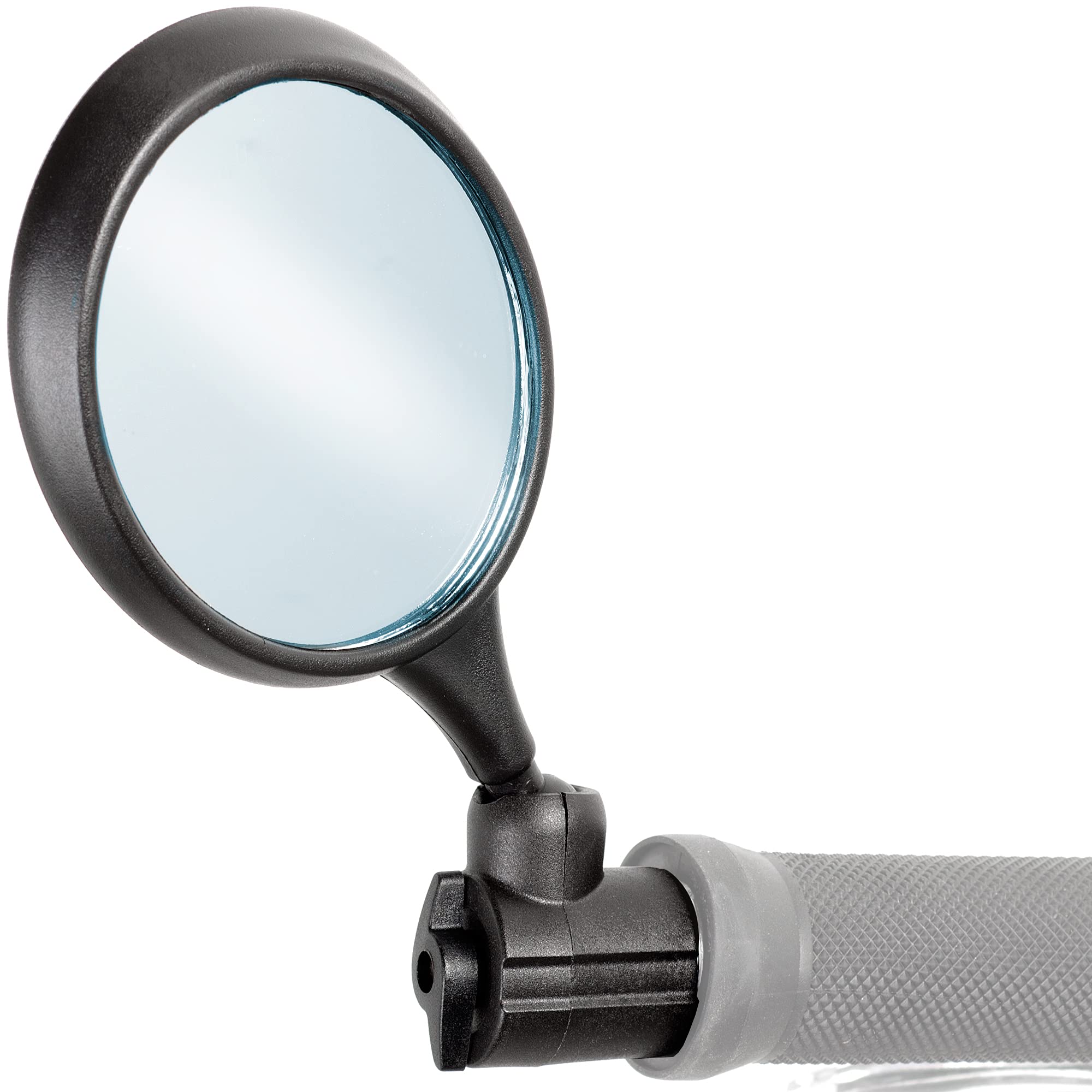 Delta Cycle Adjustable Bike Mirror - Universal Rearview Mirror for Handlebars & Helmets - Fits Road, Mountain, Cruiser & E-Bikes - Perfect for Safe Cycling & Commuting