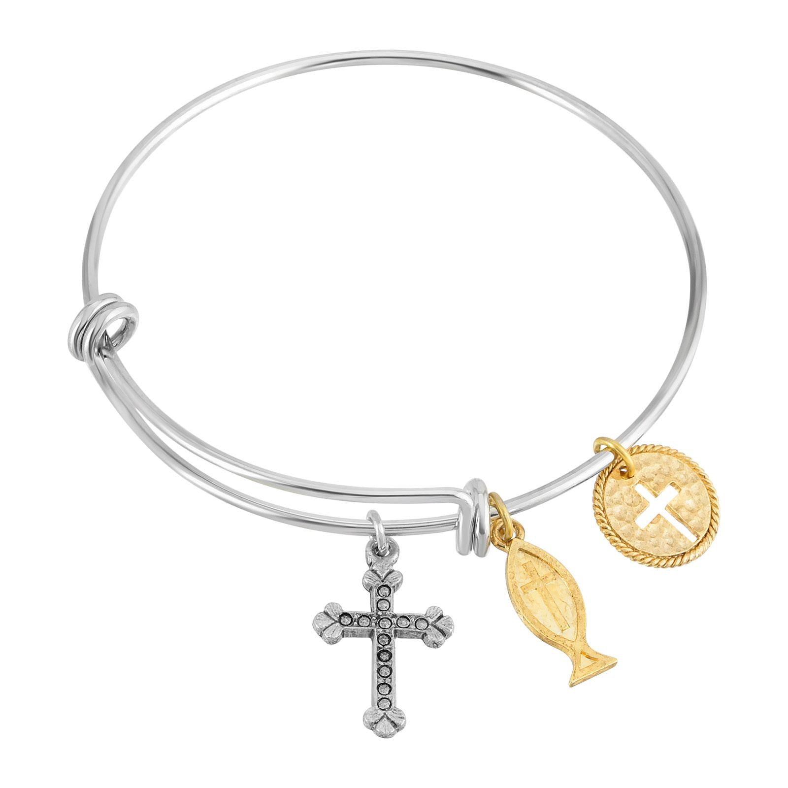Silver Tone And Gold Tone