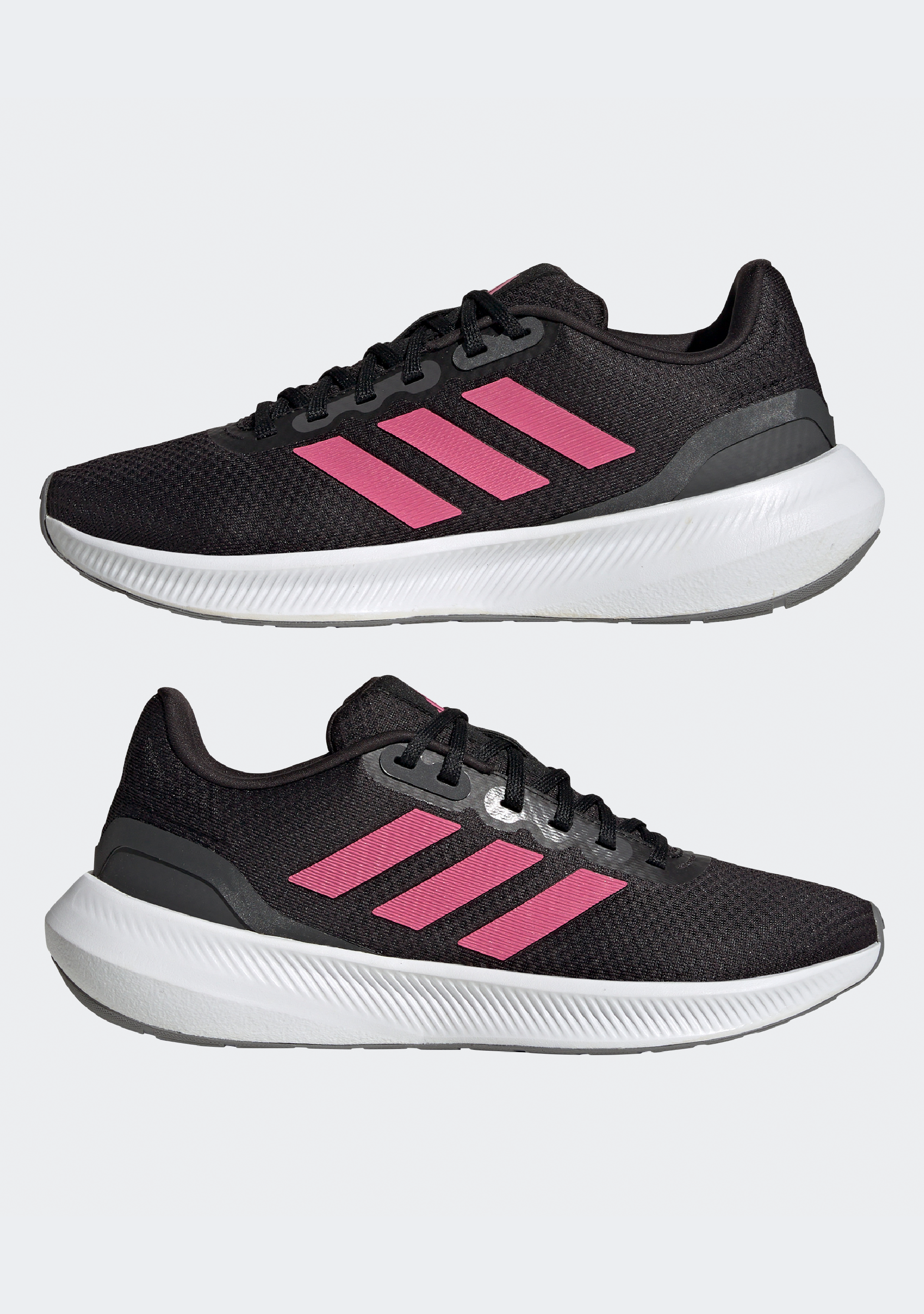 Adidas Women's RunFalcon 3.0 Running Shoes - Lightweight Comfortable Athletic Sneakers for Jogging, Gym Workouts & Daily Wear