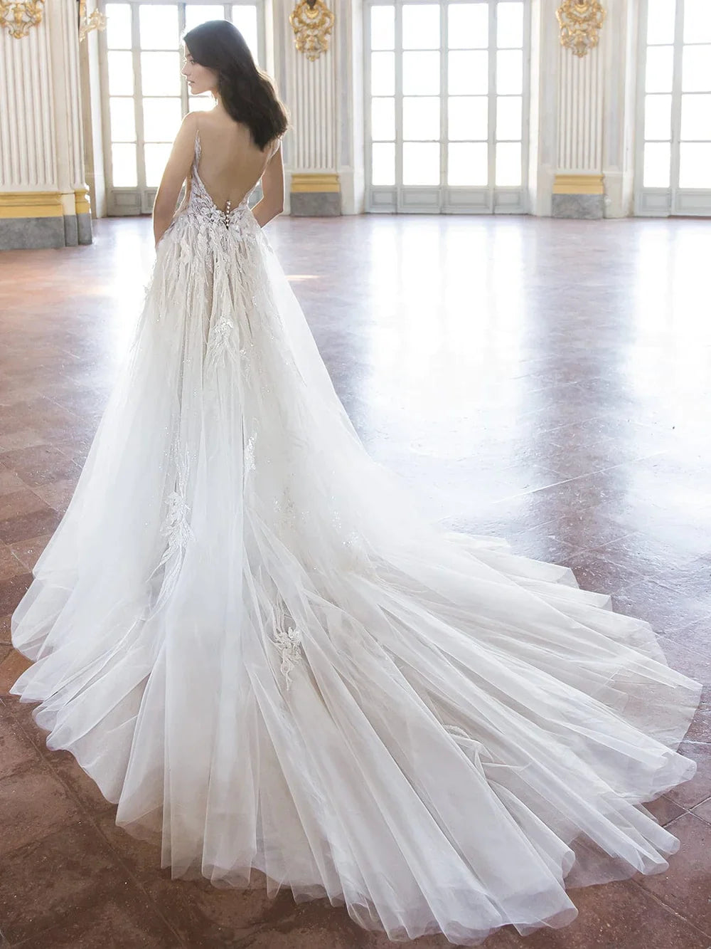 Enzoani TRINITY Wedding Dress - Elegant Lace Bridal Gown for Church Ceremony & Romantic Reception