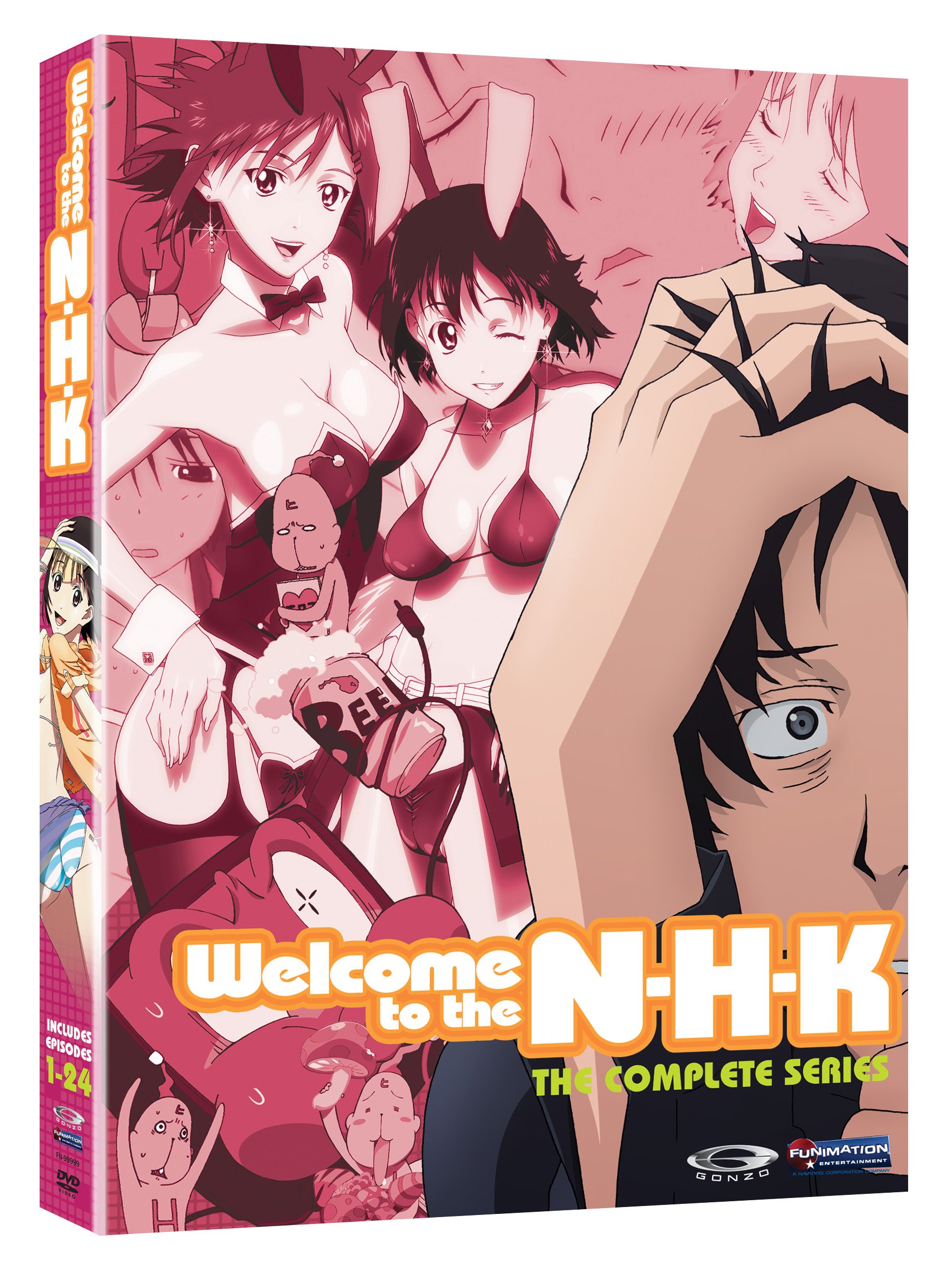 Welcome to the NHK: Complete Series Box Set - Anime DVD Collection | Psychological Drama & Comedy | Perfect for Anime Fans & Collectors | Great for Binge-Watching & Gift Giving