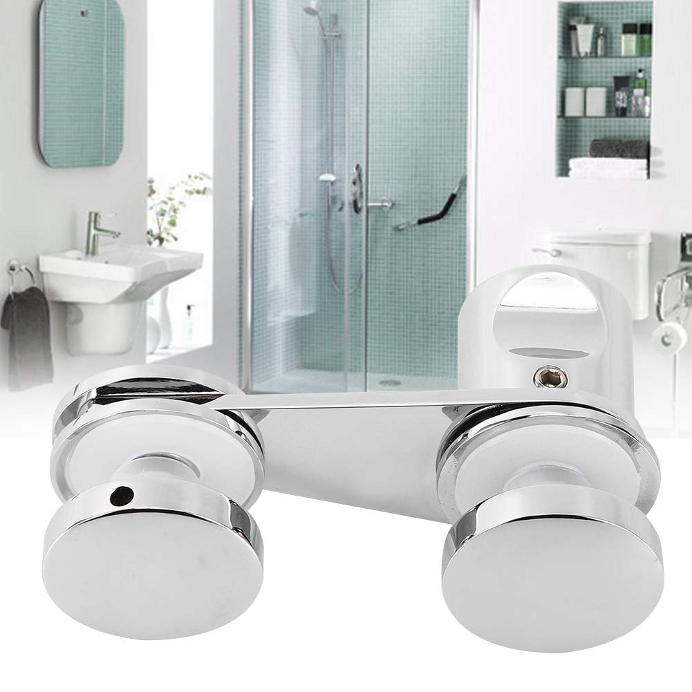 Premium Glass Door Lock for Bathroom & Shower - Heavy Duty Home & Office Security Hardware - Ideal for Privacy Protection in Residential & Commercial Spaces